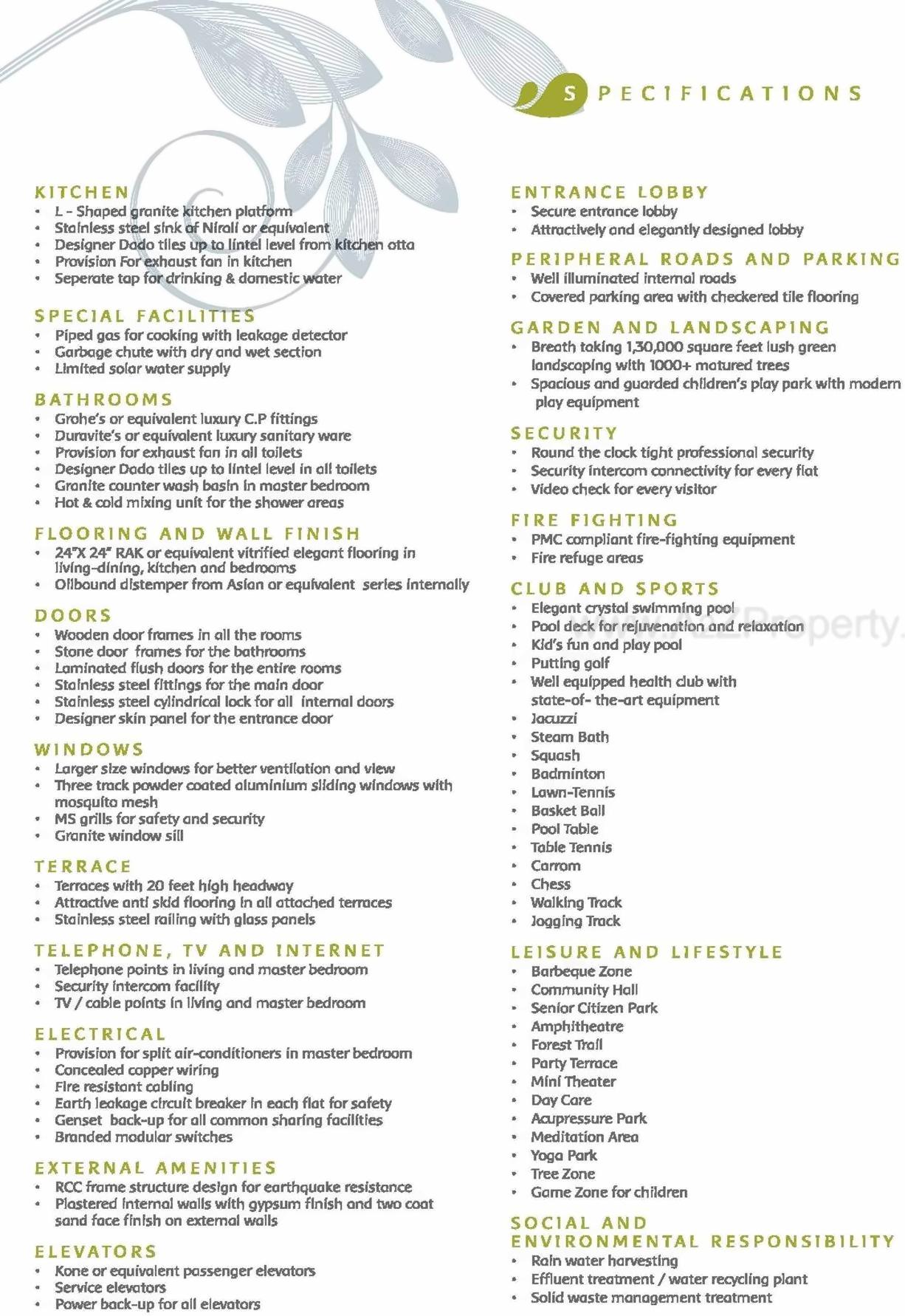  of real estate project Florista County located at Hadapsar, Pune, Maharashtra