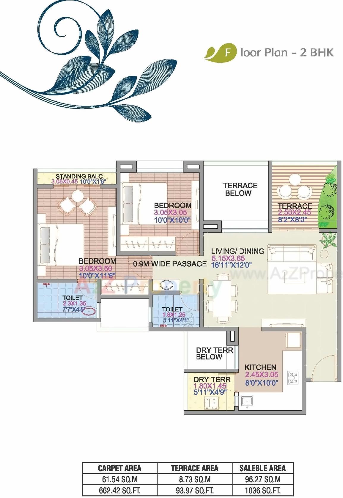 Layout of real estate project Florista County located at Hadapsar, Pune, Maharashtra