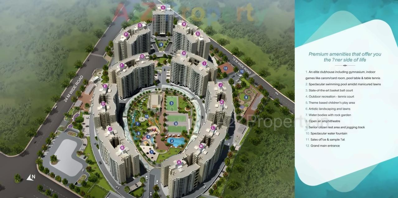 3D Elevation of real estate project Forest County located at Kharadi, Pune, Maharashtra