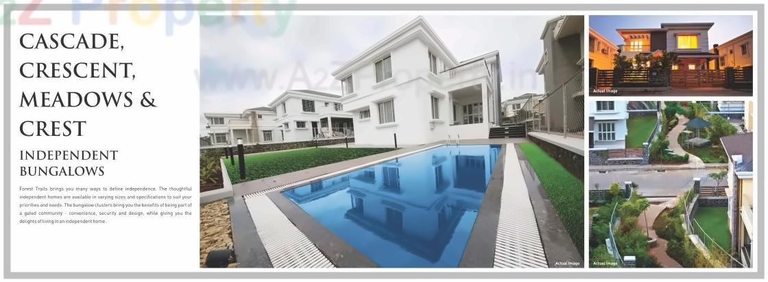 3D Elevation of real estate project Forest Trails Athashri located at Bhugaon, Pune, Maharashtra