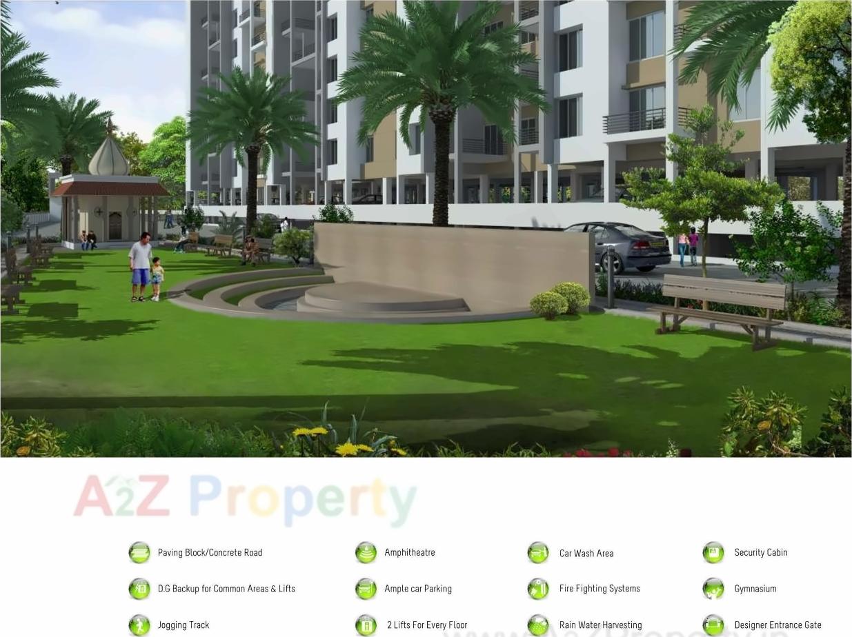 3D Elevation of real estate project Fortuna located at Pune-m-corp, Pune, Maharashtra