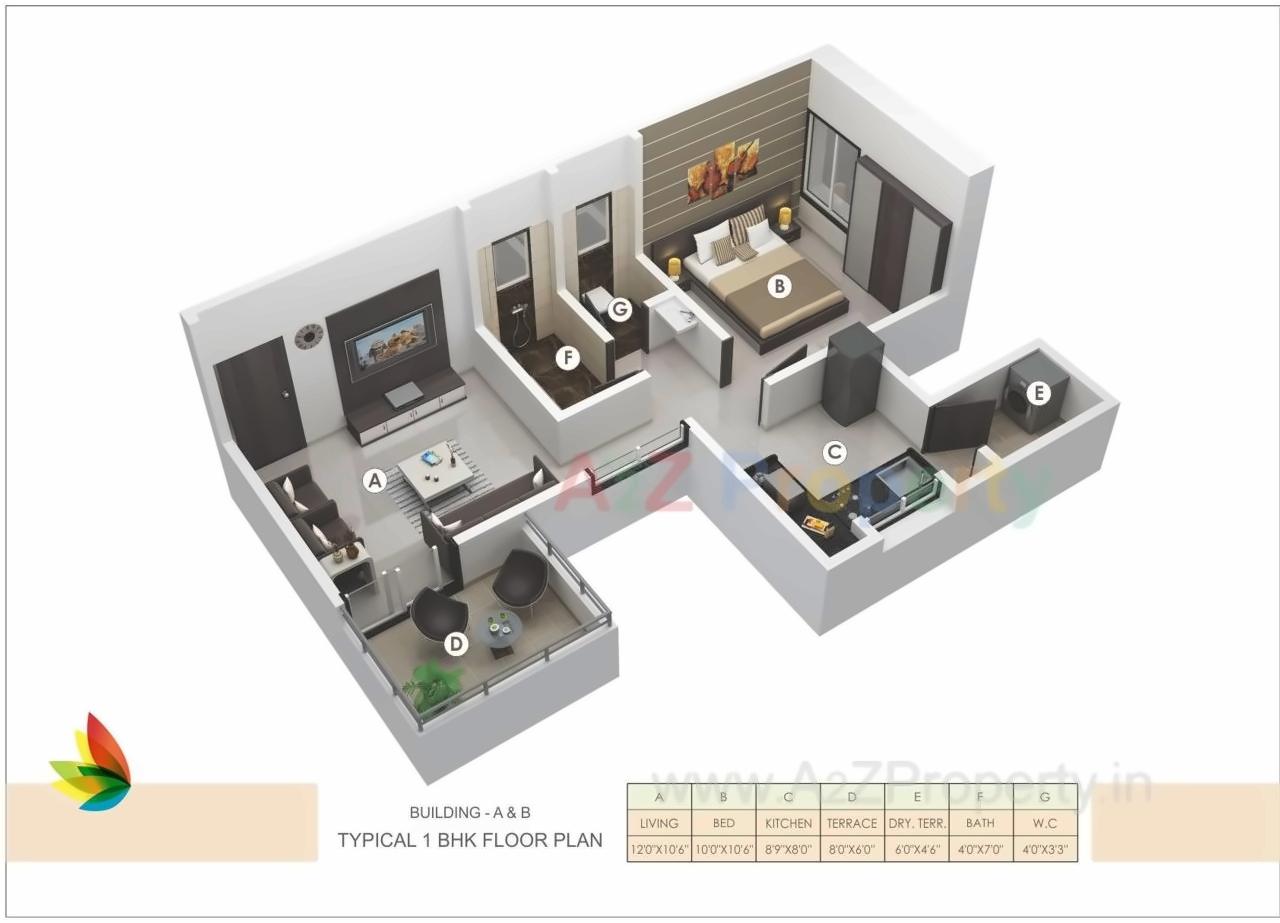 Layout of real estate project Fortune Shubhan located at Pune-m-corp, Pune, Maharashtra