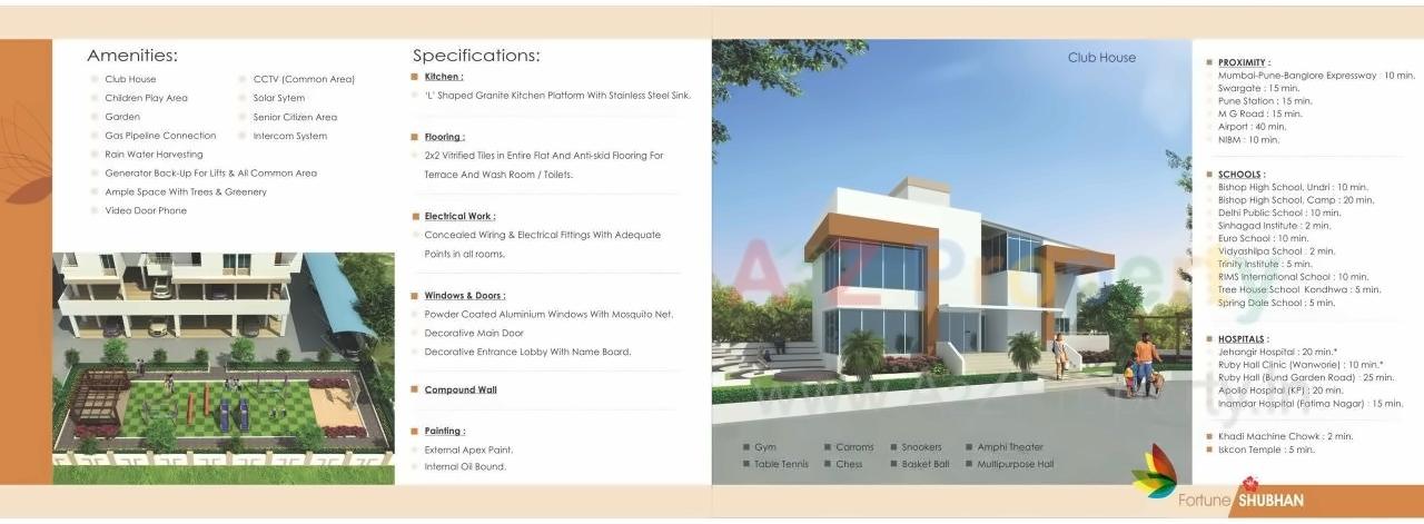  of real estate project Fortune Shubhan located at Pune-m-corp, Pune, Maharashtra