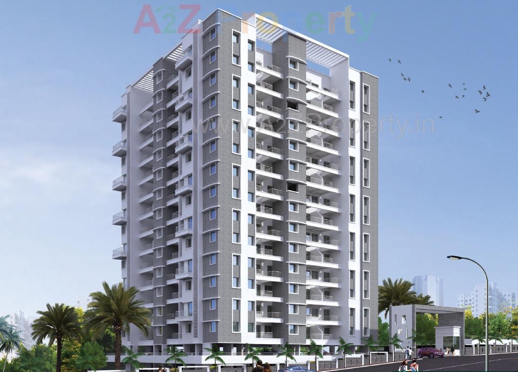 3D Elevation of real estate project Freshia located at Sus, Pune, Maharashtra