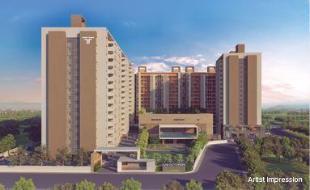 Elevation of real estate project Fusion Towers located at Bhoirwadi, Pune, Maharashtra