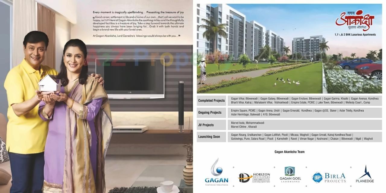  of real estate project Gagan Akanksha located at Koregaon-mul, Pune, Maharashtra