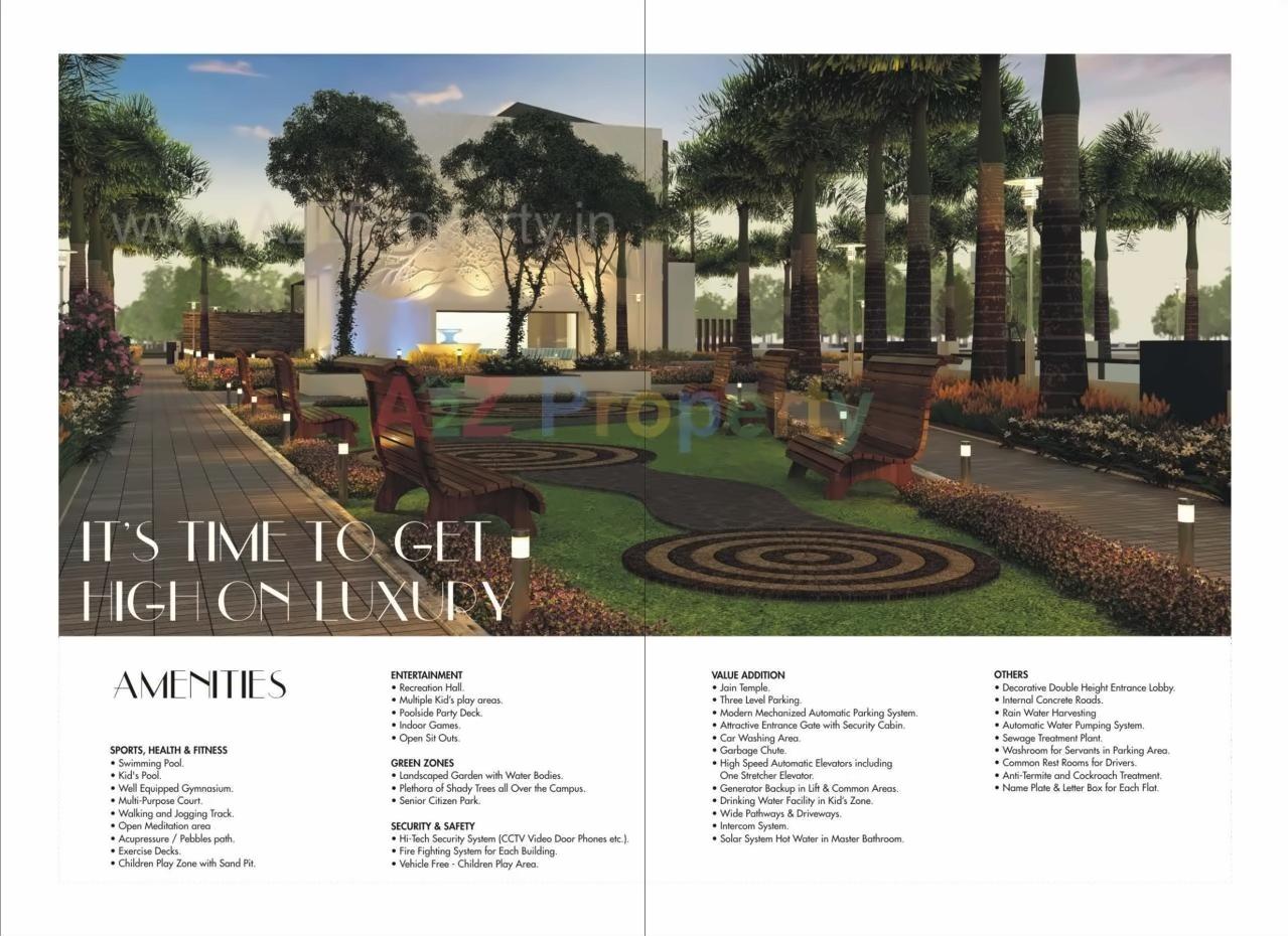 3D Elevation of real estate project Gagan Unnatii located at Katraj, Pune, Maharashtra