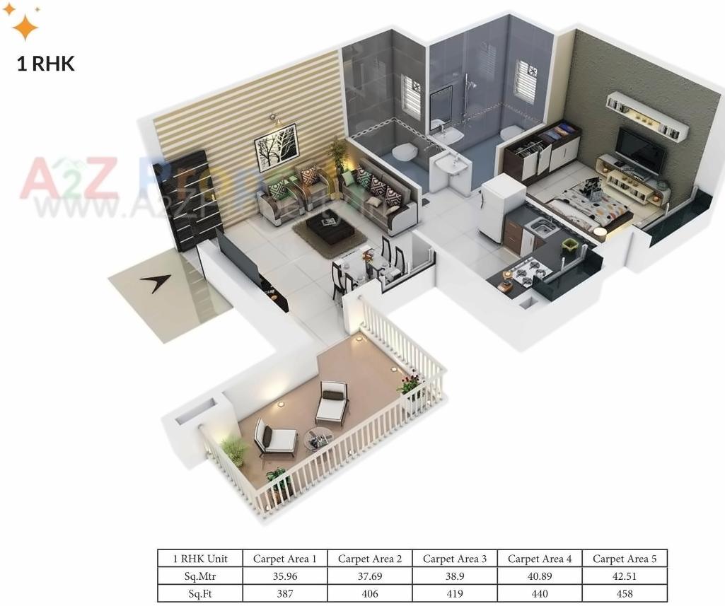 Layout of real estate project Galaxy located at Wakad, Pune, Maharashtra