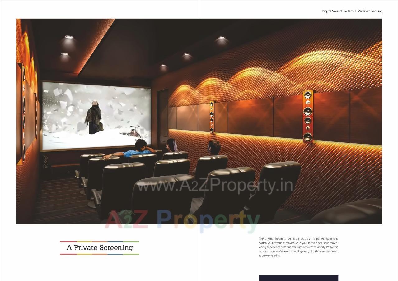 3D Elevation of real estate project Ganga Acropolis located at Sus, Pune, Maharashtra