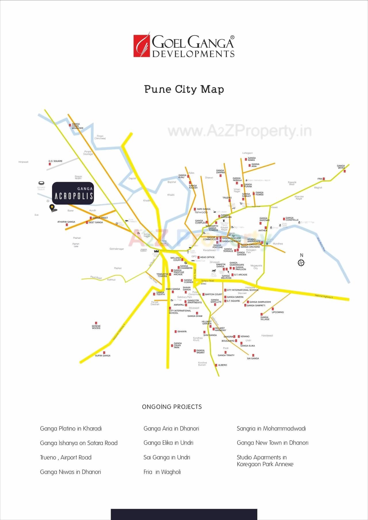  of real estate project Ganga Acropolis located at Sus, Pune, Maharashtra