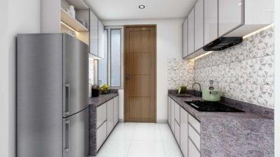 Kitchen 400x225 of real estate project Ganga Altus located at Pune-m-corp, Pune, Maharashtra