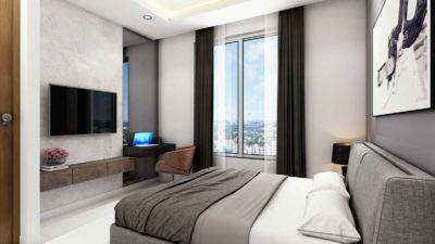 Master Bed 400x225 of real estate project Ganga Altus located at Pune-m-corp, Pune, Maharashtra