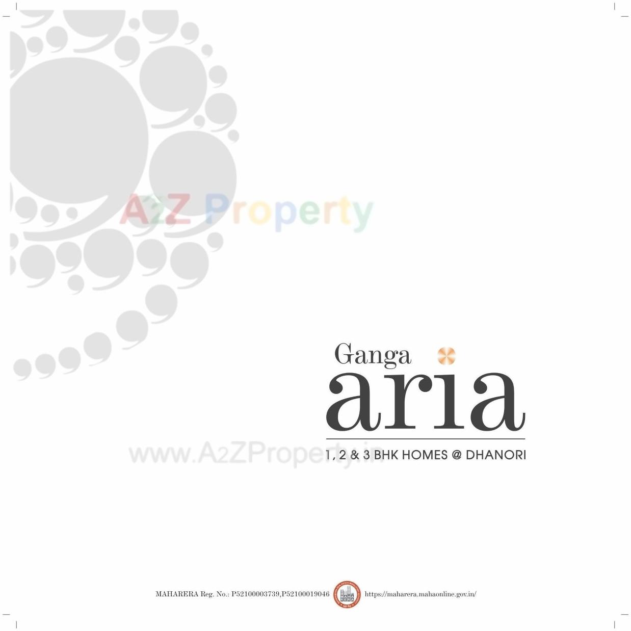  of real estate project Ganga Aria located at Dhanori, Pune, Maharashtra