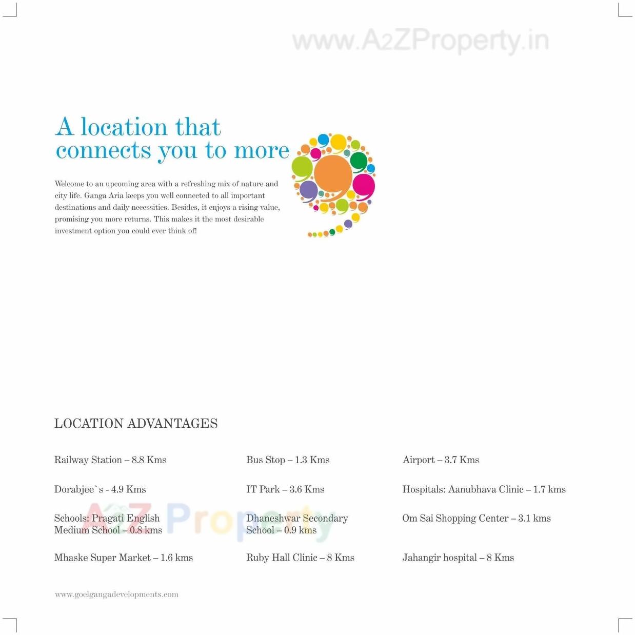  of real estate project Ganga Aria located at Dhanori, Pune, Maharashtra