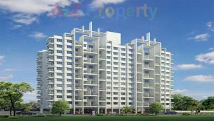 Elevation of real estate project Ganga Glitz located at Pune-m-corp, Pune, Maharashtra