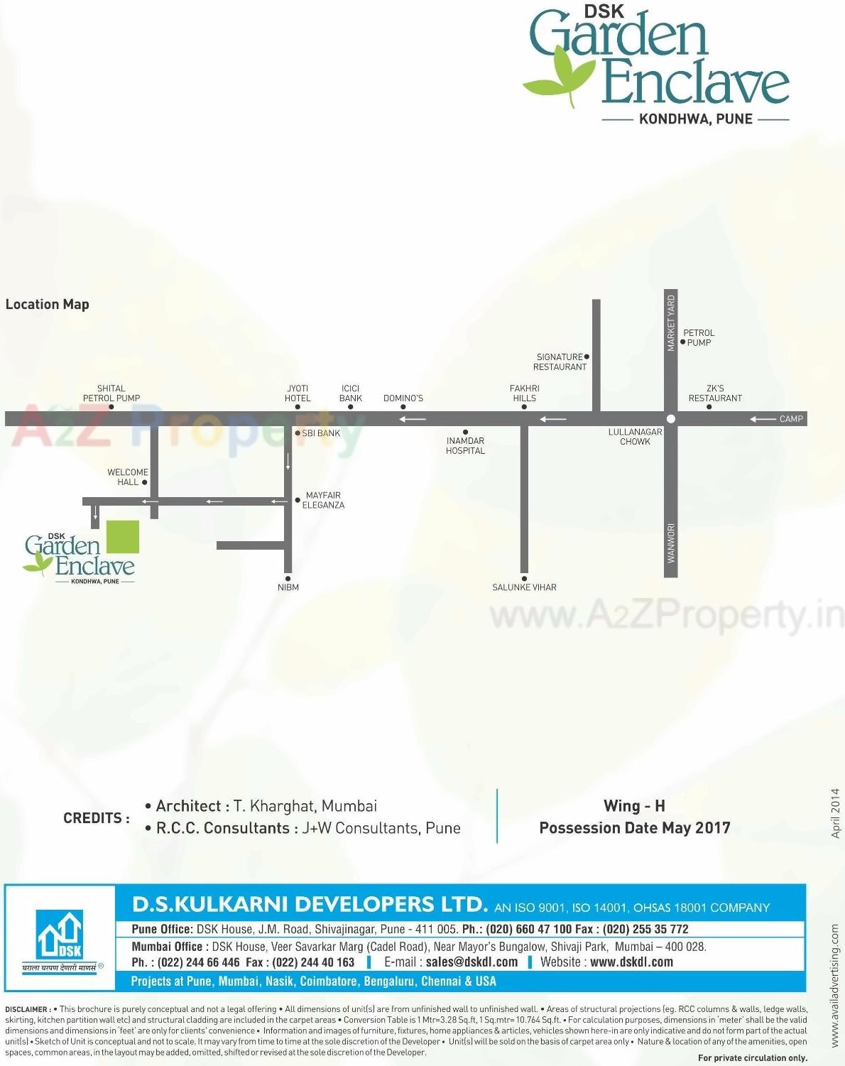  of real estate project Garden Enclave located at Kondhwa-khurd, Pune, Maharashtra