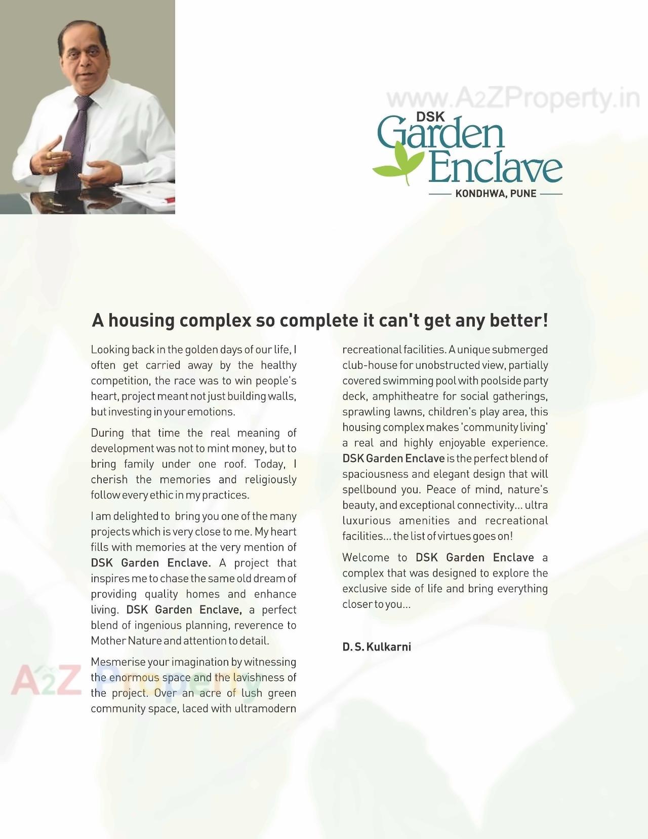  of real estate project Garden Enclave located at Kondhwa-khurd, Pune, Maharashtra