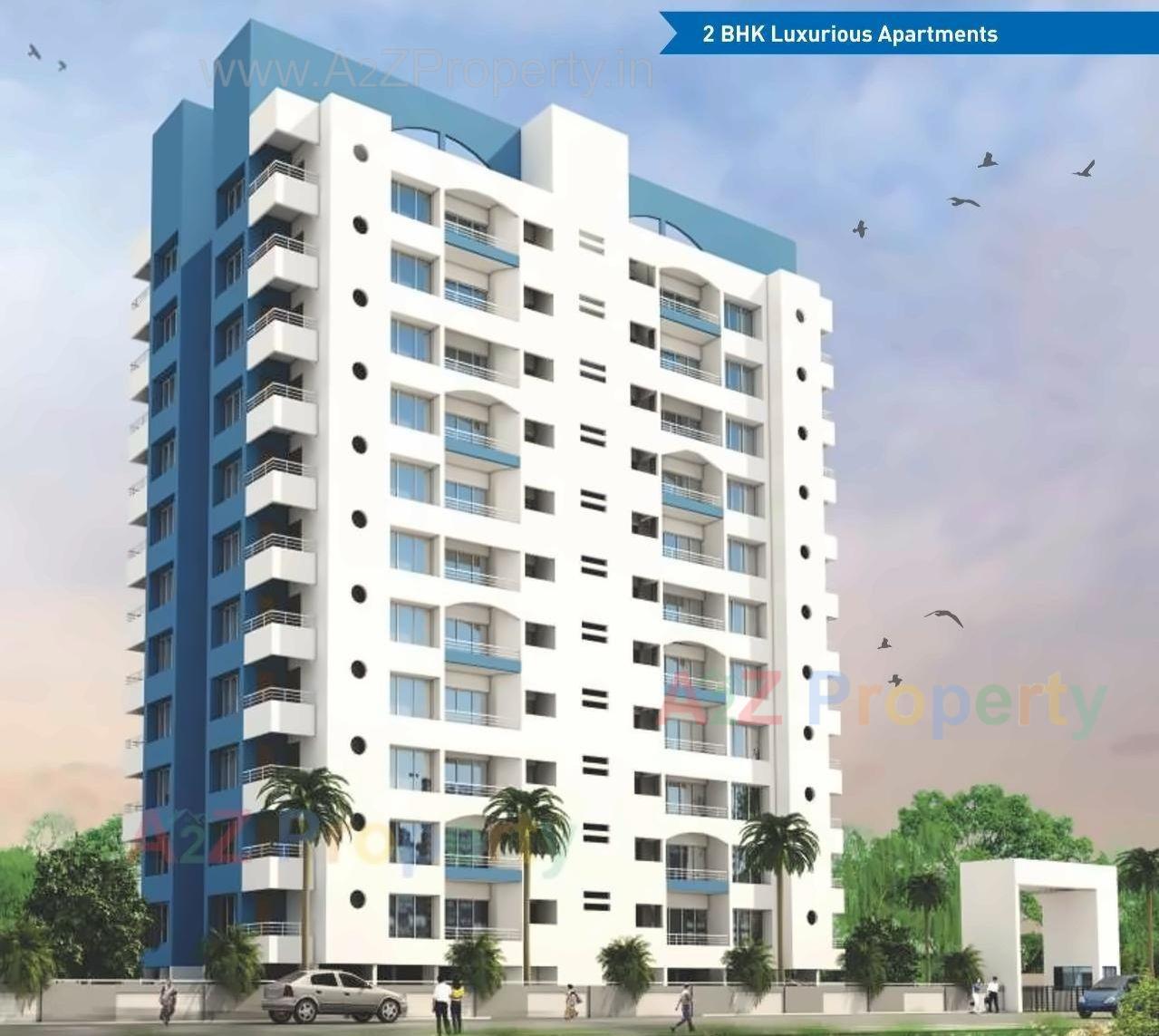 3D Elevation of real estate project Garden Enclave located at Kondhwa-khurd, Pune, Maharashtra
