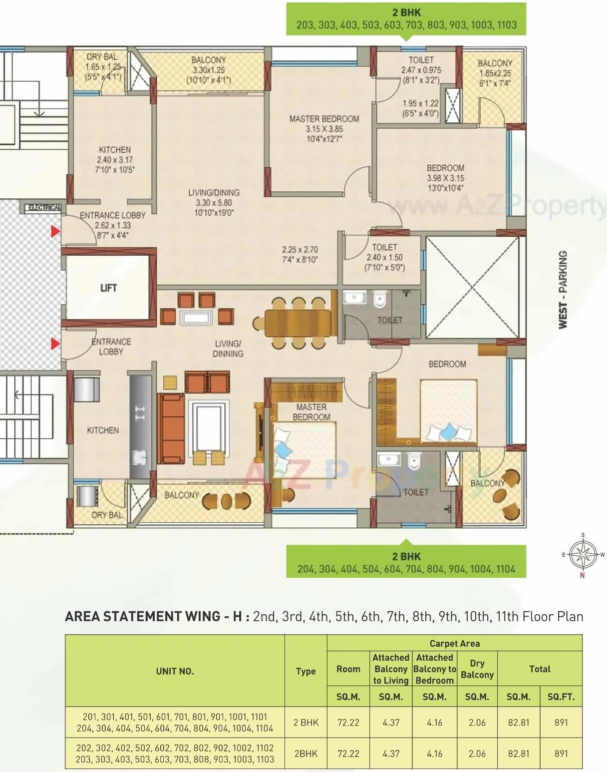 Layout of real estate project Garden Enclave located at Kondhwa-khurd, Pune, Maharashtra