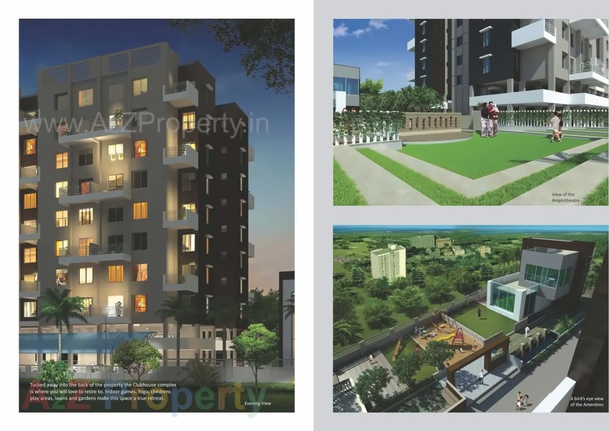 Layout of real estate project Gayatrree Landmark located at Thergaon, Pune, Maharashtra