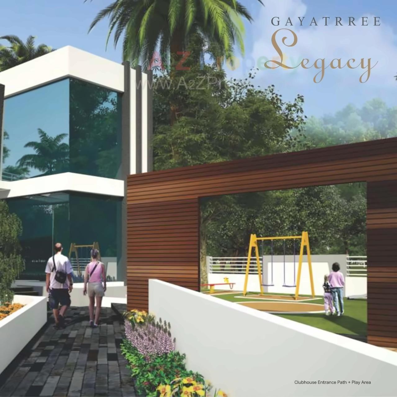 3D Elevation of real estate project Gayatrree Legacy located at Pimpri-chinchawad-m-corp, Pune, Maharashtra