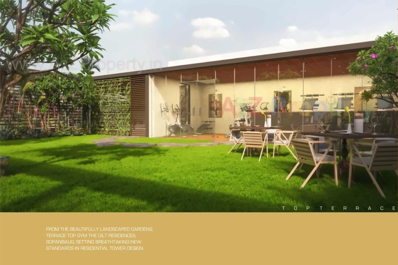 3D Elevation of real estate project Gilt Residences located at Pune-m-corp, Pune, Maharashtra