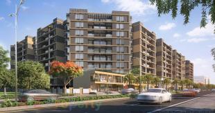 Elevation of real estate project Gini Belvista located at Dhanori, Pune, Maharashtra