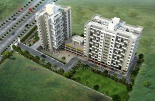Elevation of real estate project Girisparsh located at Khedshivapur, Pune, Maharashtra