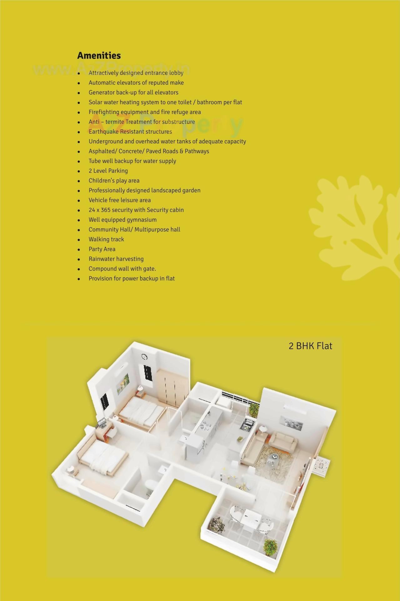 Layout of real estate project Girisparsh located at Khedshivapur, Pune, Maharashtra