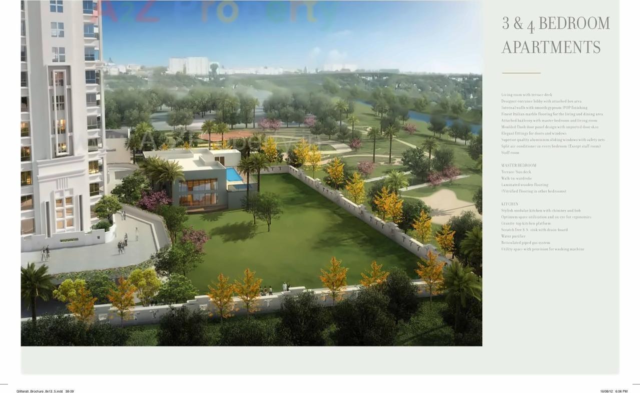 3D Elevation of real estate project Glitterati located at Pimpri-chinchawad-m-corp, Pune, Maharashtra