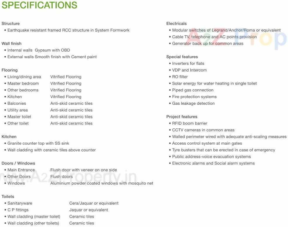 of real estate project Godrej Greens located at Undri, Pune, Maharashtra