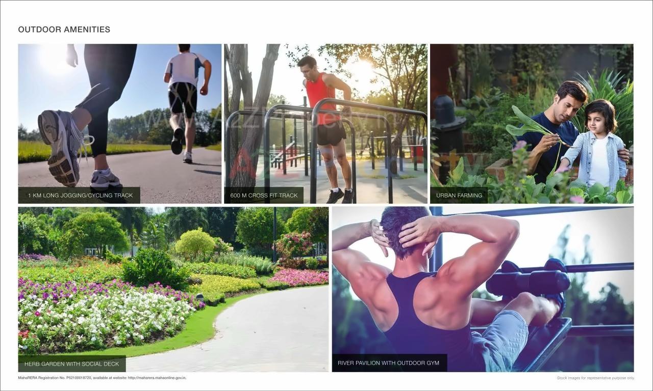 3D Elevation of real estate project Godrej Rejuve located at Keshavnagarmundwa, Pune, Maharashtra