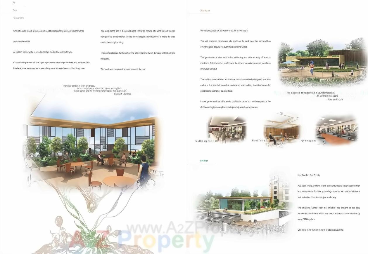  of real estate project Golden Trellis located at Baner, Pune, Maharashtra