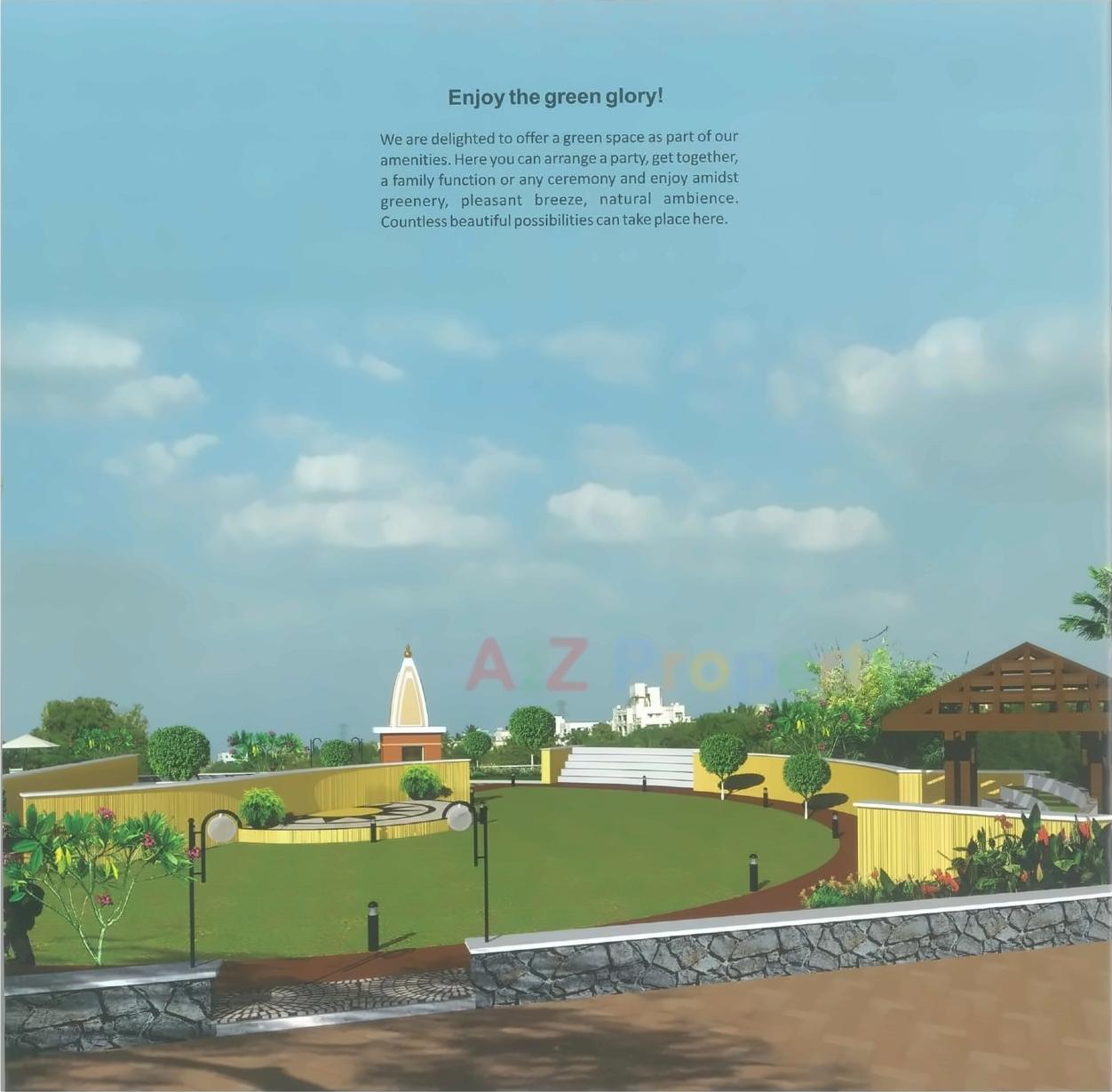 3D Elevation of real estate project Grande Ventila  Wing A located at Wagholi, Pune, Maharashtra