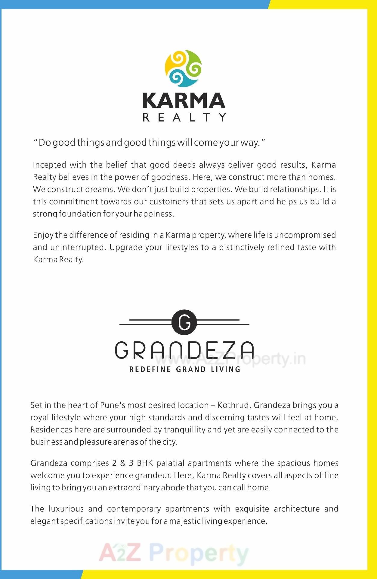  of real estate project Grandeza located at Kothrud, Pune, Maharashtra