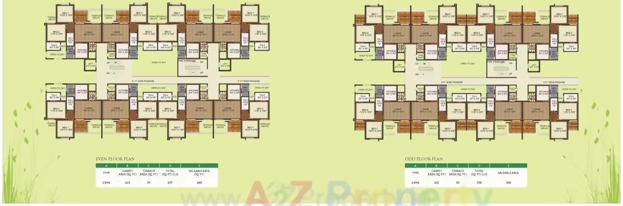 Layout of real estate project Grassland located at Pune-cb, Pune, Maharashtra