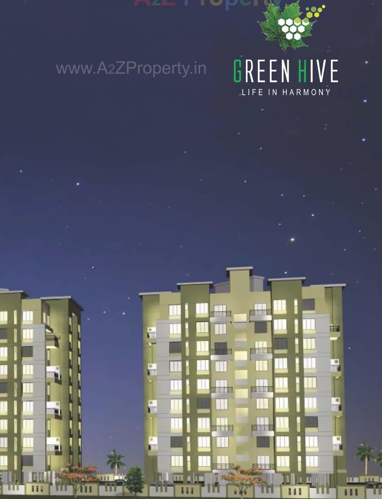 3D Elevation of real estate project Green Hive located at Fursungi, Pune, Maharashtra