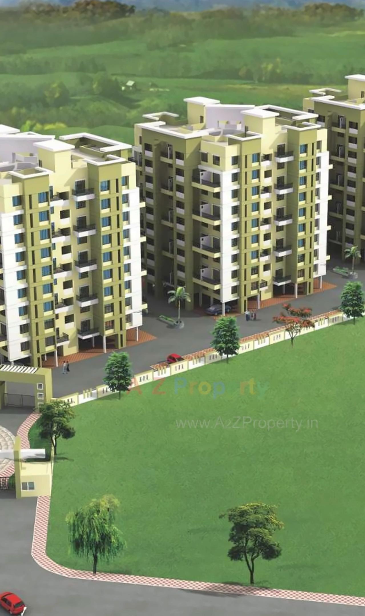 3D Elevation of real estate project Green Hive located at Fursungi, Pune, Maharashtra