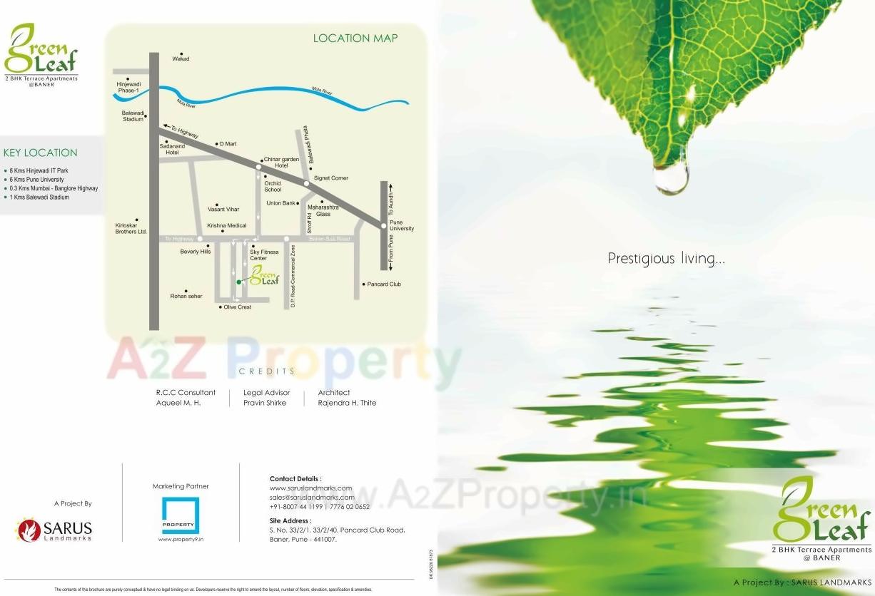  of real estate project Green Leaf located at Baner, Pune, Maharashtra