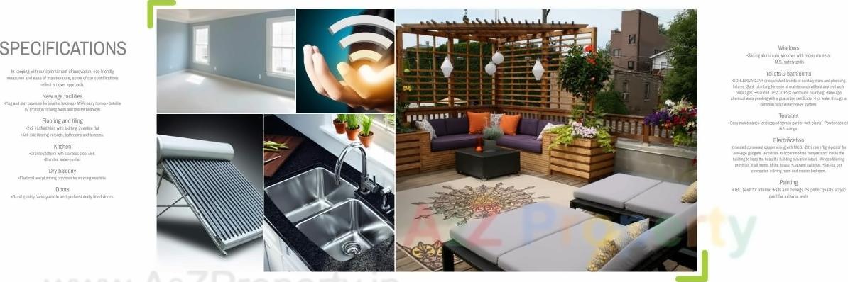 3D Elevation of real estate project Green Republic located at Wagholi, Pune, Maharashtra