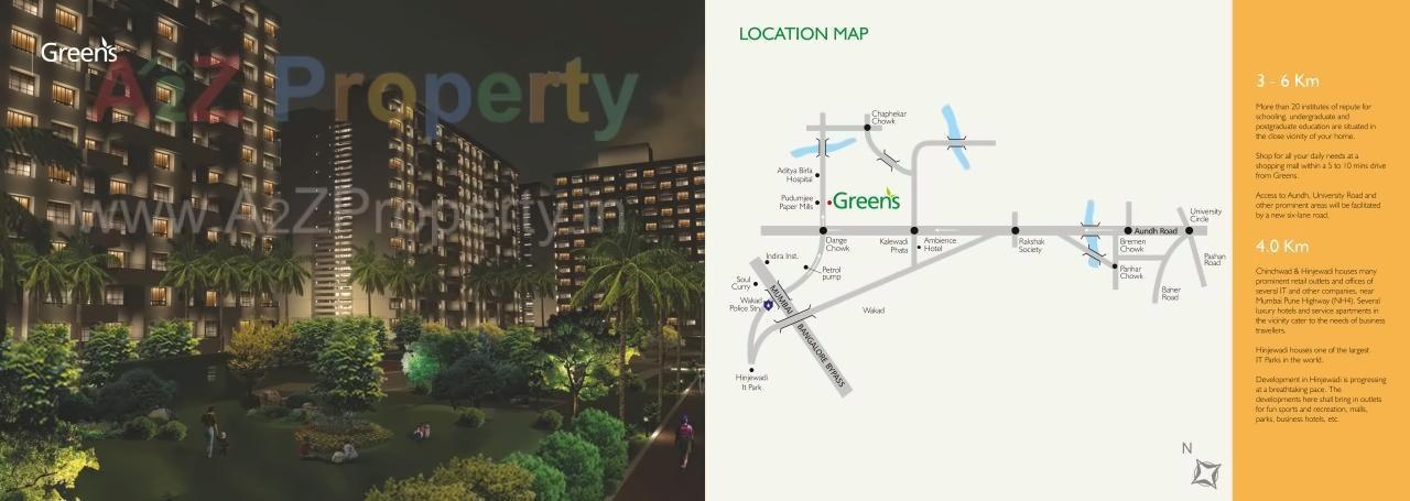  of real estate project Greens   Beech   Gh located at Thergaon, Pune, Maharashtra