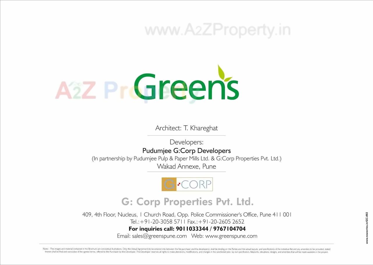  of real estate project Greens   Beech   Gh located at Thergaon, Pune, Maharashtra