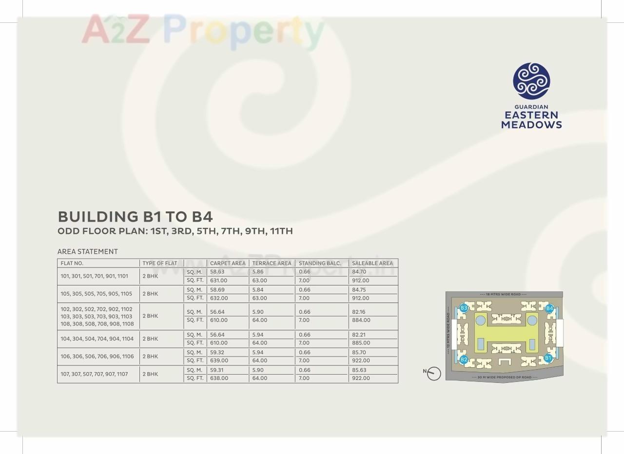  of real estate project Guardian Eastern Meadows located at Wagholi, Pune, Maharashtra