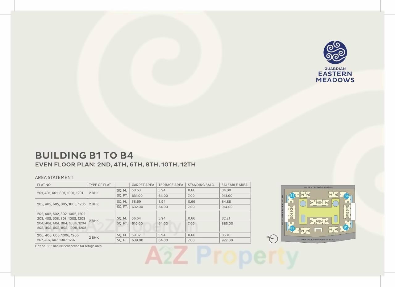  of real estate project Guardian Eastern Meadows located at Wagholi, Pune, Maharashtra