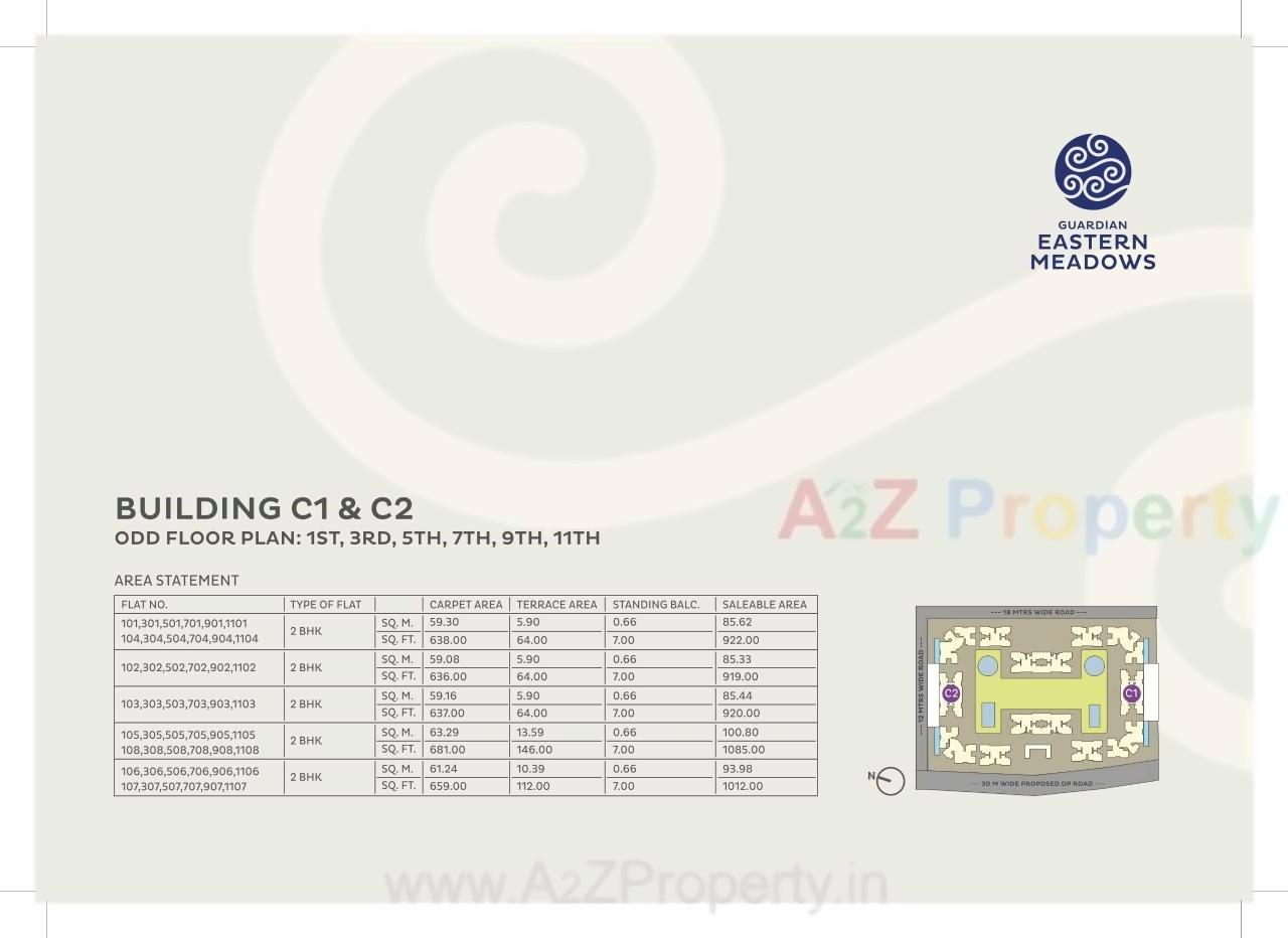  of real estate project Guardian Eastern Meadows located at Wagholi, Pune, Maharashtra
