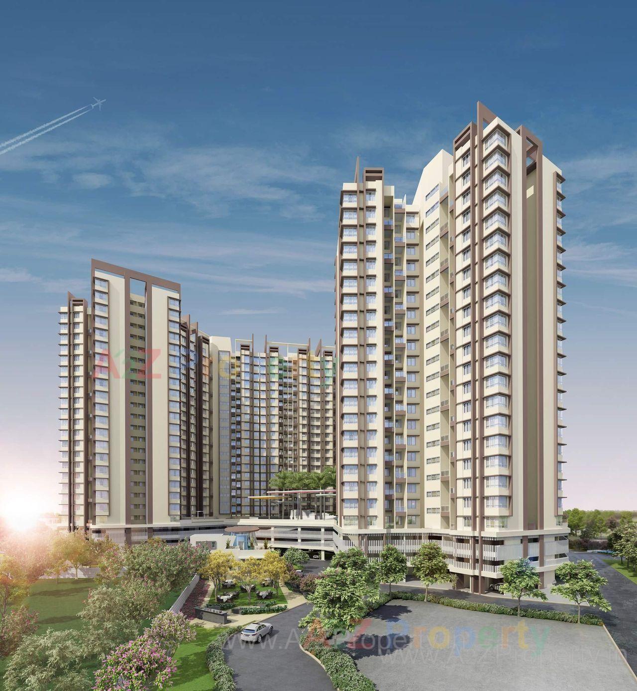 Elevation View1927 of real estate project Hi Life located at Mulshi, Pune, Maharashtra