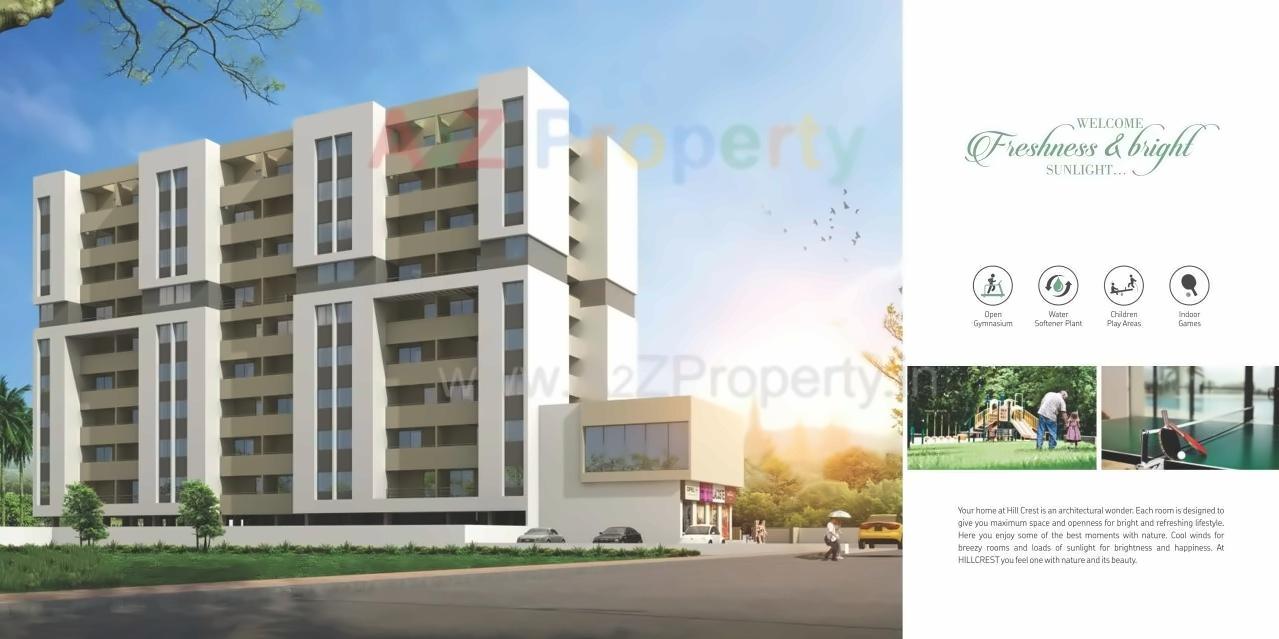 3D Elevation of real estate project Hillcrest located at Varale, Pune, Maharashtra