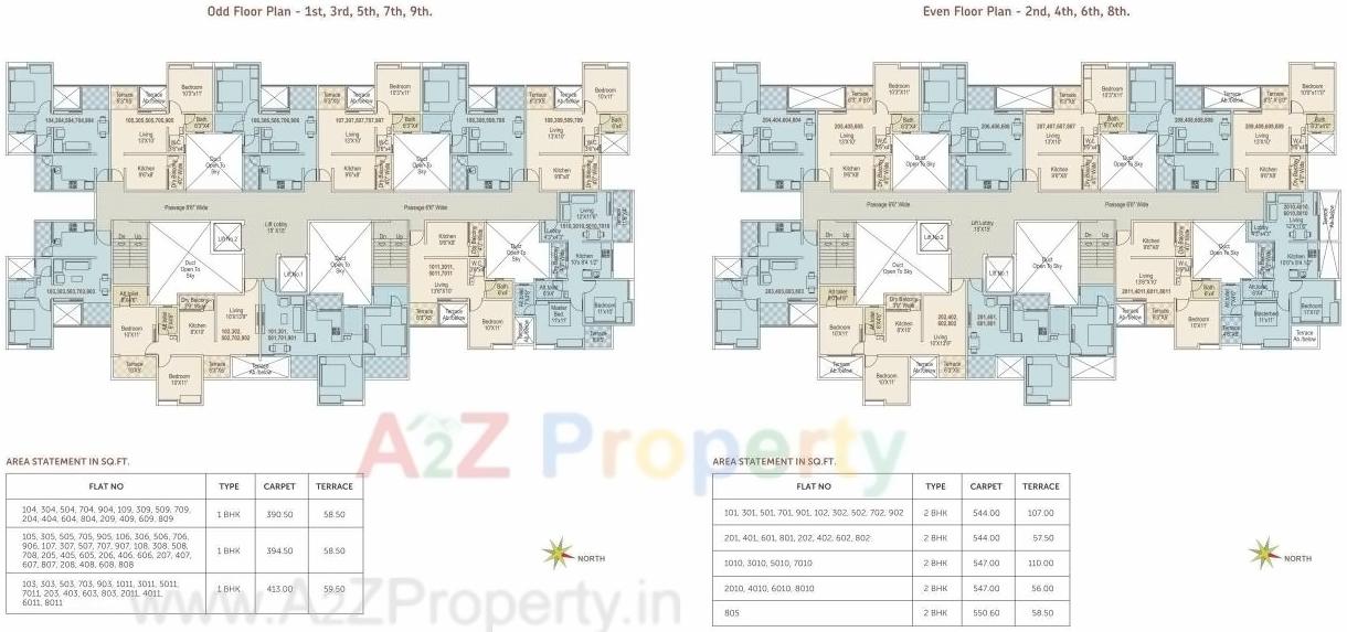 Layout of real estate project Hillcrest located at Varale, Pune, Maharashtra