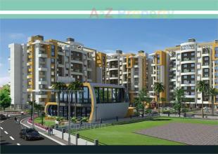 Elevation of real estate project Hollyhock City located at Lohgaon, Pune, Maharashtra