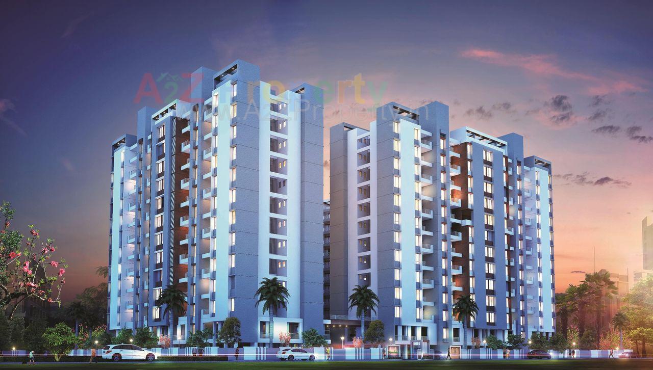 Night of real estate project Homedale located at Khadakwasala, Pune, Maharashtra